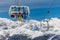 Ski lift. Ski resort Livigno