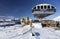 Ski Lift Terminal Alpine Skiing Slopes Sunshine Village Banff National Park Canada