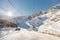 Ski lift in Zabljak Ski Resort in Montenegro