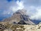 ski lifts in the area of Passe Groste, Groste peak in the Dolomites, Brenta