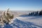 Ski piste on the Skrzyczne