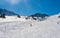 Ski resort GrandVallira. Views of the Pyrenees mountains