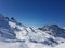 Ski Resort- Mountains- blue sky