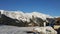 Ski resort in the mountains of the Caucasus, Krasnaya Polyana, Russia