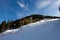 Ski slope in Austria