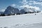 Ski slope, Dolomites - Italy