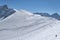 Ski slope on Kasprowy Wierch in Poland