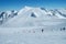 Ski slopes on Hintertux glacier