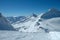 Ski slopes on Hintertux glacier