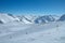 Ski slopes on Hintertux glacier