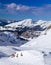 Ski slopes, mountains and Avoriaz