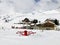 Ski slopes in Saint Moritz, Switzerland