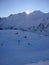 The ski slopes of st-anton in the arlberg area