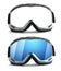 Ski sport glass