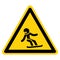 Ski Sports Area Symbol Sign ,Vector Illustration, Isolate On White Background Label. EPS10