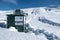 Ski Station in Campocatino in winter, Lazio, Italy