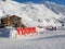 Ski station of Tignes in winter