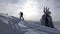 Ski Touring on Lysec, Great Fatra, Turiec Region, Slovakia