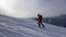 Ski Touring on Lysec, Great Fatra, Turiec Region, Slovakia