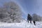 Ski Touring on Lysec, Great Fatra, Turiec Region, Slovakia