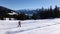 Ski Touring in Pass Thurn, Kitzbuheler Alpen, Tirol, Austria