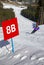 Ski track of Bukovel resort, Carpathians, Ukraine