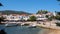 Skiathos Town, Aegean Greek Island, Boats Moored at Dock