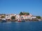 Skiathos Town, Aegean Greek Island, Boats Moored at Dock