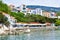 Skiathos town on the Skyathos island, Greece