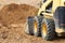 Skid steer loader works