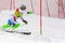 Skier in competes during the Audi FIS Alpine Ski World Cup Women`s Super Combined on February 28, 2016 in Soldeu, Andorra