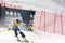 Skier in competes during the Audi FIS Alpine Ski World Cup Women`s Super Combined on February 28, 2016 in Soldeu, Andorra