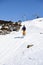 Skier racing through a Ski Cross Course in Australia