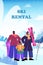 skiers family standing together winter vacation activities christmas new year holidays celebration ski resort concept