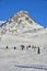 Skiers on ski slope at Ischgl, Austria