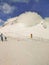 Skiers On Slope And Ski Lift On HinterTux, Austria
