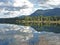Skies reflected in Montana Lake
