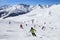 Skiing in Austrian Alps - Mayrhofen