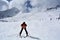 Skiing on Kitzsteinhorn Glacier, Hohe Tauern, Austria