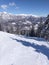 Skiing slopes and mountains near Madonna dÃ­ Campiglio