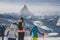 Skiing in switzerland matterhorn zermatt