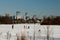 Skiing under the Minneapolis Skyline on Lake of the Isles