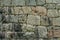 Skilled and beautifully crafted rock wall with neatly fitted stones