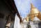 Skilled craftsman with Landscape and Pagodas in Wat Phra Kaew