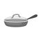 skillet frying pan kitchen cartoon vector illustration