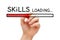 Skills Development Loading Bar Concept