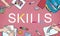 Skills Job Profession Expertness Aptitde Concept