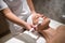 Skin care and cleanse therapy at massage