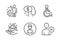 Skin care, Disabled and Pay icons set. Employee, Person and Delete user signs. Vector