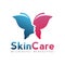 Skin Care Logo Inspiration Vector